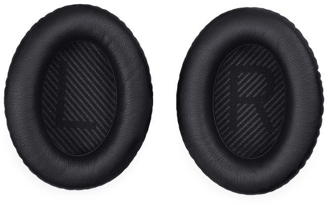 Black ear cushions for headphones
