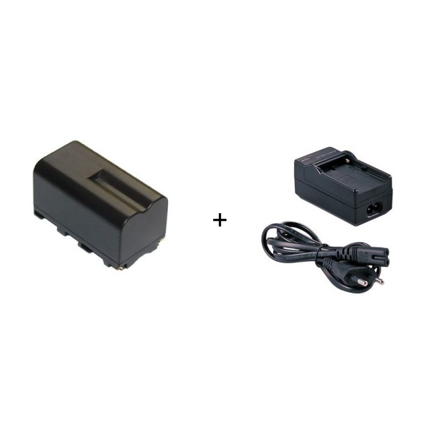 Battery and charger set
